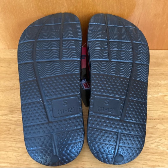 Atlanta Falcons Boys Unisex NFL Deluxe Foam Sport Slide Sandals Youth 11/12 NWT - Picture 11 of 12
